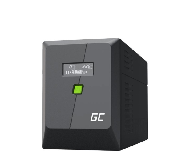 Green Cell UPS PowerProof (1500VA/900W, LCD) UPSLM900 / 5904326375611 - 1364729 - zdjęcie